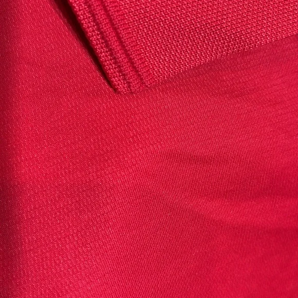 Men’s 2XLT short sleeved polo shirt red The Foundery - Picture 5 of 5